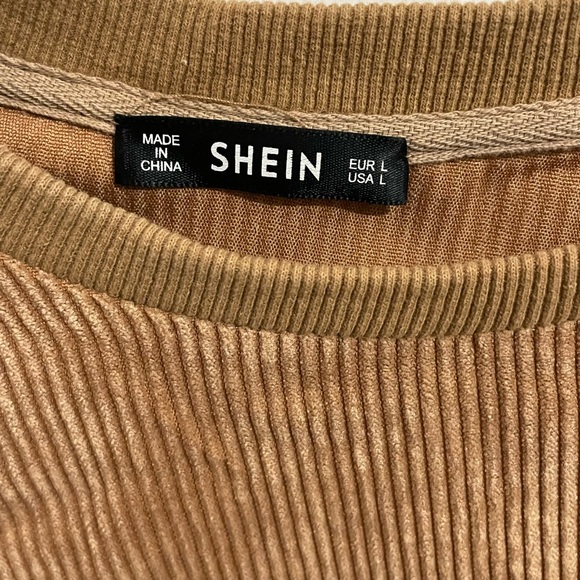 colorblock ribbed crewneck - Picture 3 of 3